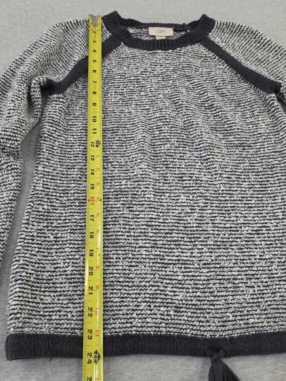 Gray Marled Crewneck Sweater - Women